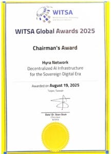 Chairman’s Award 2025